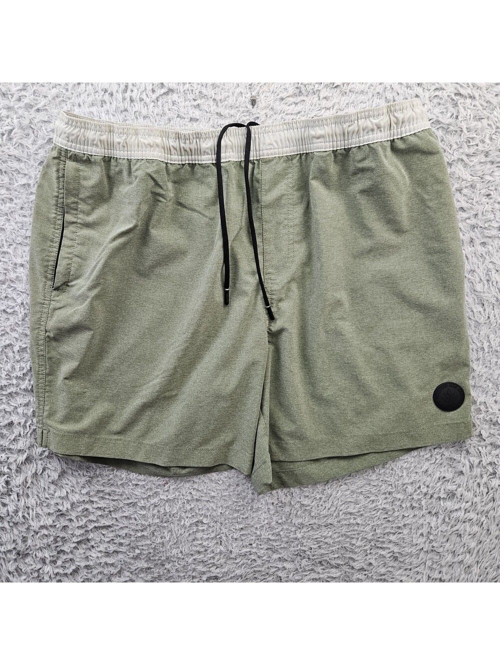 Chubbies Shorts XL 5.5" Running Tech Lounge Green Unlined Performance
